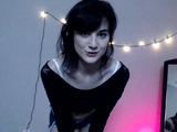 Amateur striptease and Solo masturbation
