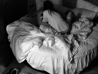 Amateur brunette in stockings luscious pussy fuck