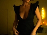 Amateur webcam babe showing her sexual goods