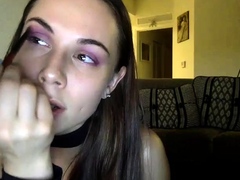 Pale Amateur Teen Brunette Lynn Love