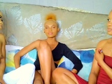 Amateur Ebony Hotties Revenge Threesome