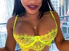 Big boobs milf masturbates with her dildo
