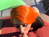 POV blowjob and doggystyle fucking