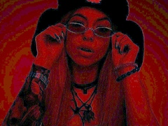 Amateur blonde babe masturbates on cam