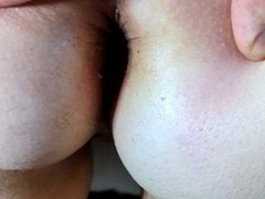 Big ass anally plugged and pounded doggystyle from his POV