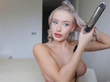 Blonde Latina Babe's Solo Webcam Show