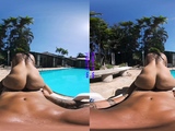 PURITYVR Curvy Latina Maria fucked poolside
