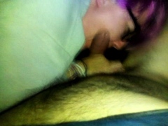 First time blowjob stranger dick