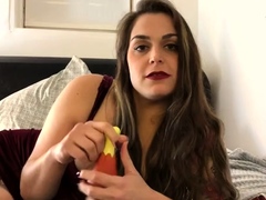 Femdom Puppy Play - Mistress P Locks Up and Potty Trains