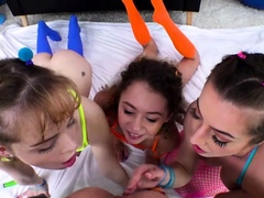 Swallowed Swapping and Sucking Cock with Aliya Allie