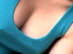 Nice amateur ass in black and white panties