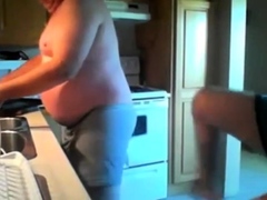 Bear Daddy Gets Pantsed by His Man on Webcam