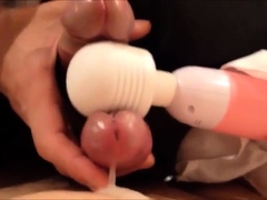 2 Asian Crossdressers Play with Sex Toys and Cum Hard