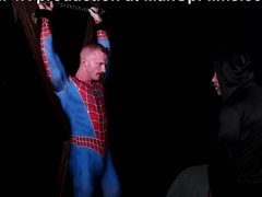 Dominant Gay Rubs Bound Gay Cock