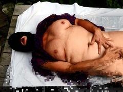 Madame Birgit and Alan piss and orgasms